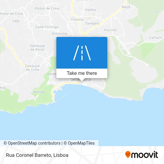 Rua Coronel Barreto map