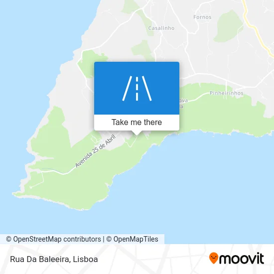 Rua Da Baleeira map