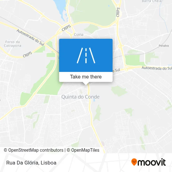 Rua Da Glória map
