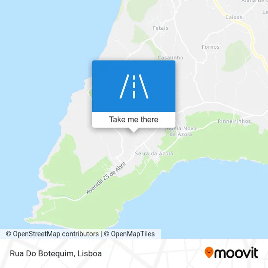 Rua Do Botequim map