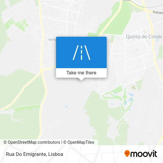 Rua Do Emigrante map