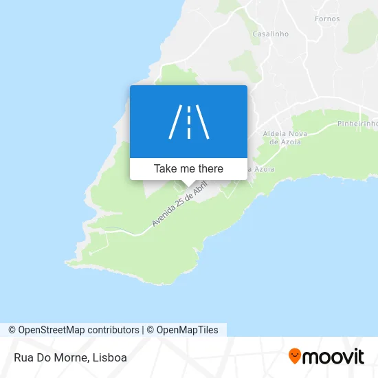 Rua Do Morne map