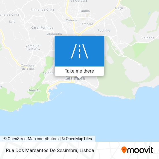 Rua Dos Mareantes De Sesimbra map