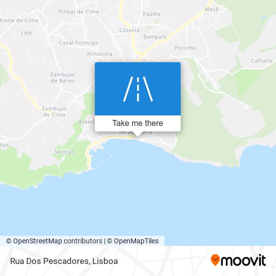 Rua Dos Pescadores map