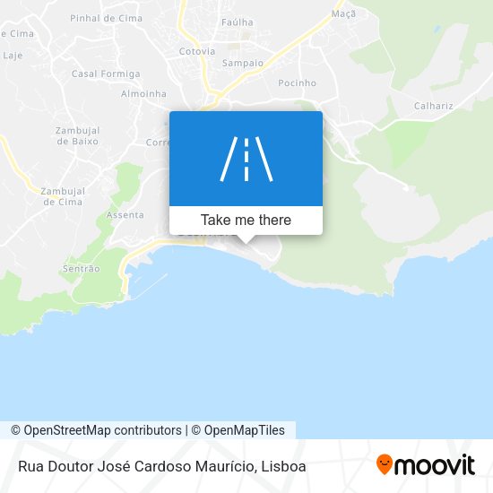 Rua Doutor José Cardoso Maurício map