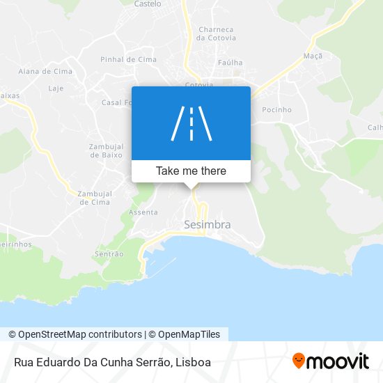 Rua Eduardo Da Cunha Serrão mapa