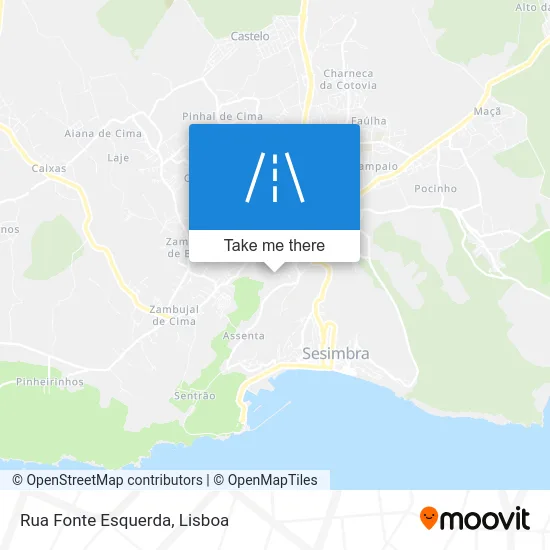 Rua Fonte Esquerda map