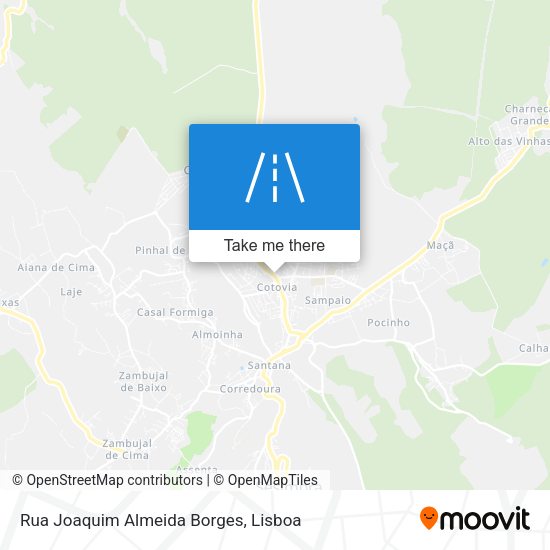 Rua Joaquim Almeida Borges map