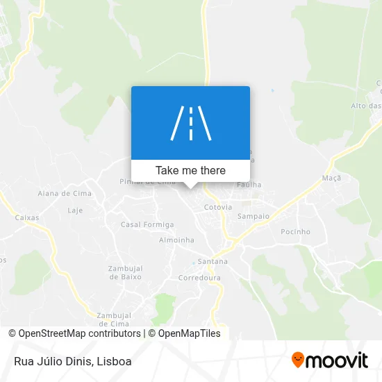 Rua Júlio Dinis map
