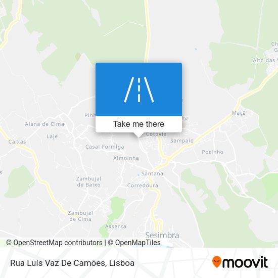 Rua Luís Vaz De Camões map