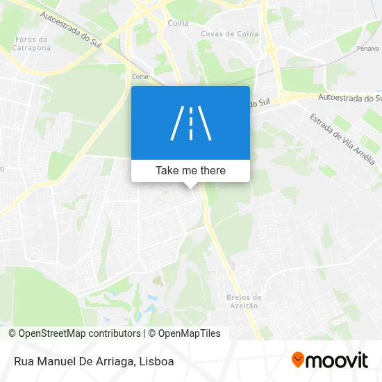 Rua Manuel De Arriaga map