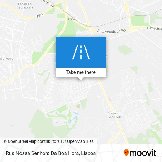 Rua Nossa Senhora Da Boa Hora mapa