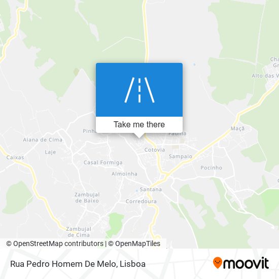 Rua Pedro Homem De Melo mapa
