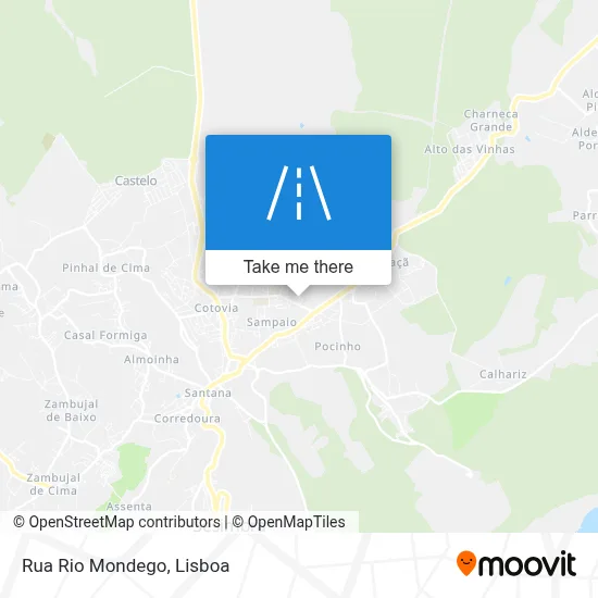 Rua Rio Mondego map