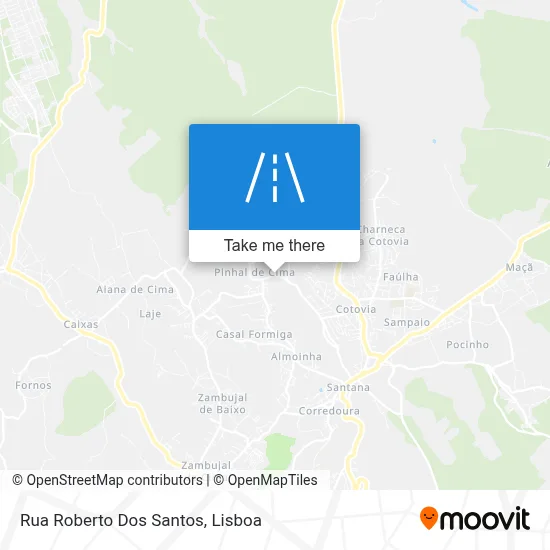 Rua Roberto Dos Santos map