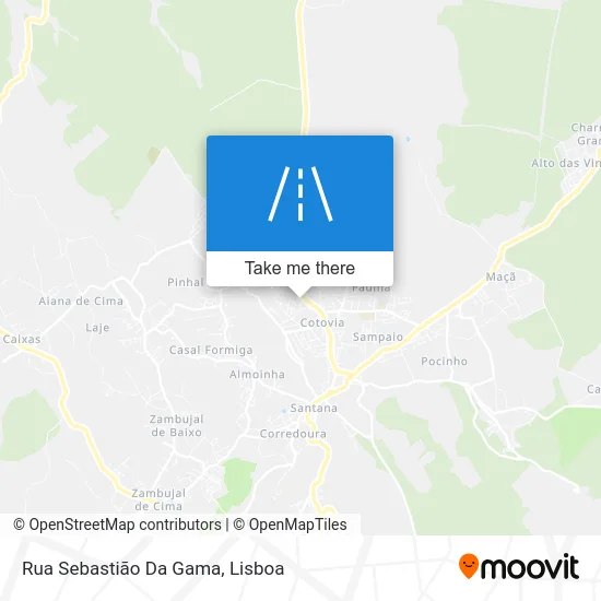 Rua Sebastião Da Gama map