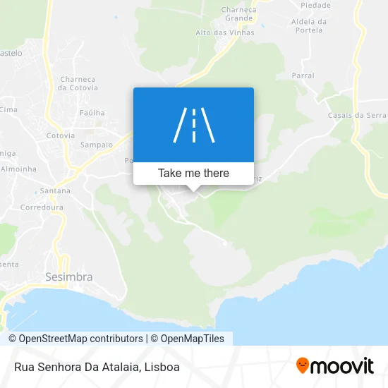 Rua Senhora Da Atalaia map