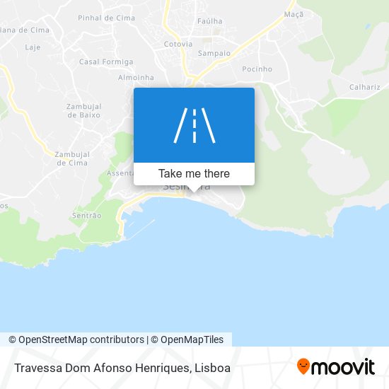 Travessa Dom Afonso Henriques map