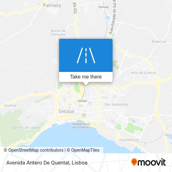 Avenida Antero De Quental map