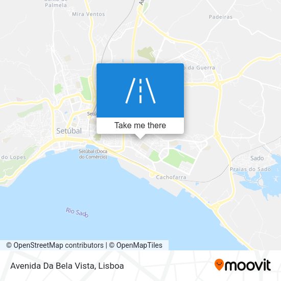 Avenida Da Bela Vista map