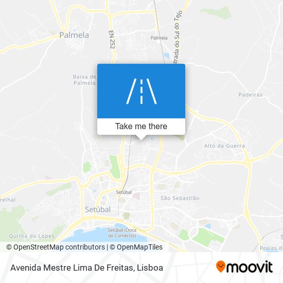 Avenida Mestre Lima De Freitas map