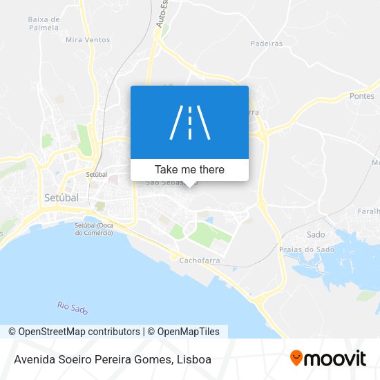 Avenida Soeiro Pereira Gomes map