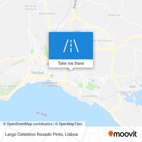 Largo Celestino Rosado Pinto map