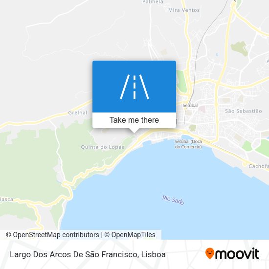 Largo Dos Arcos De São Francisco map