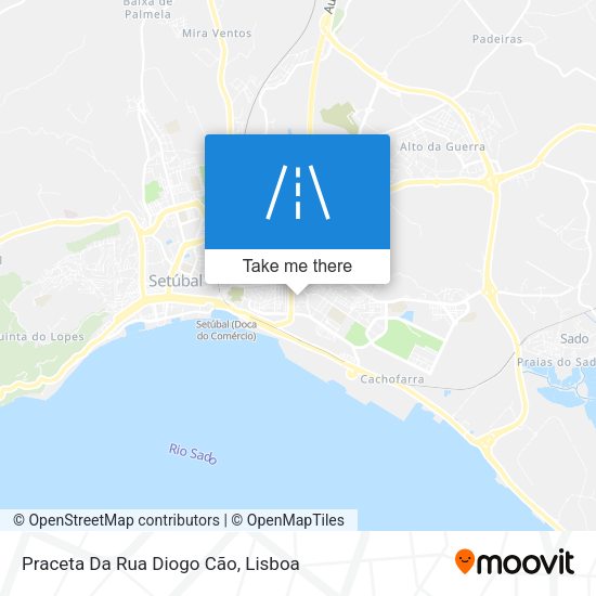Praceta Da Rua Diogo Cão map