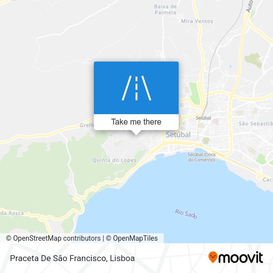 Praceta De São Francisco map