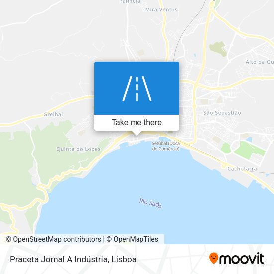 Praceta Jornal A Indústria map