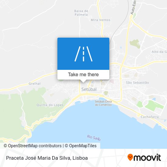 Praceta José Maria Da Silva map