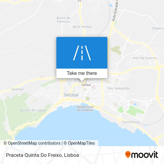 Praceta Quinta Do Freixo map