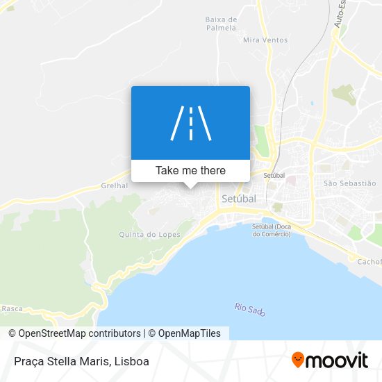 Praça Stella Maris map