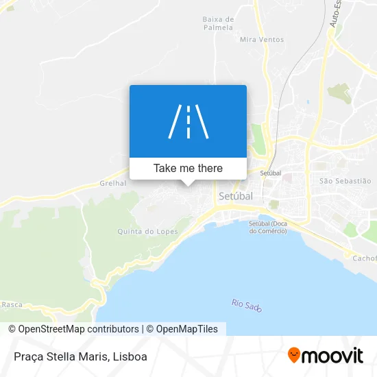 Praça Stella Maris map