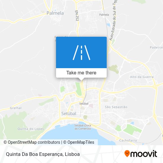Quinta Da Boa Esperança map