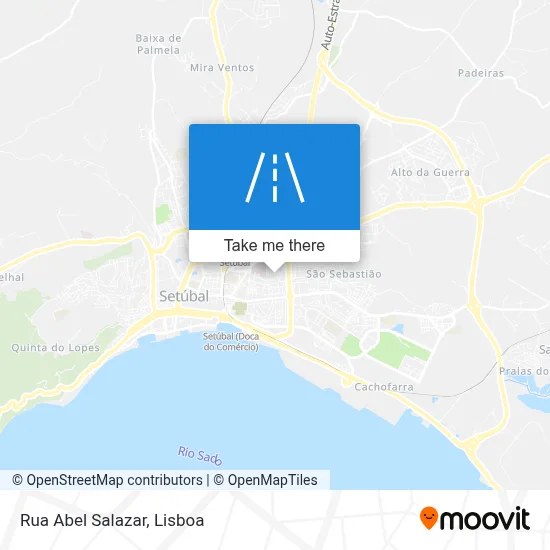 Rua Abel Salazar map