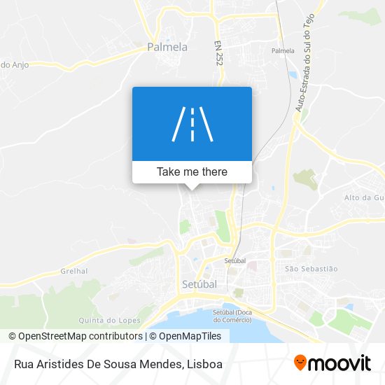 Rua Aristides De Sousa Mendes mapa