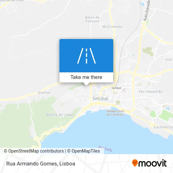 Rua Armando Gomes map