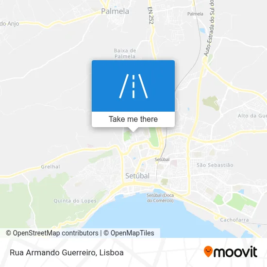 Rua Armando Guerreiro map