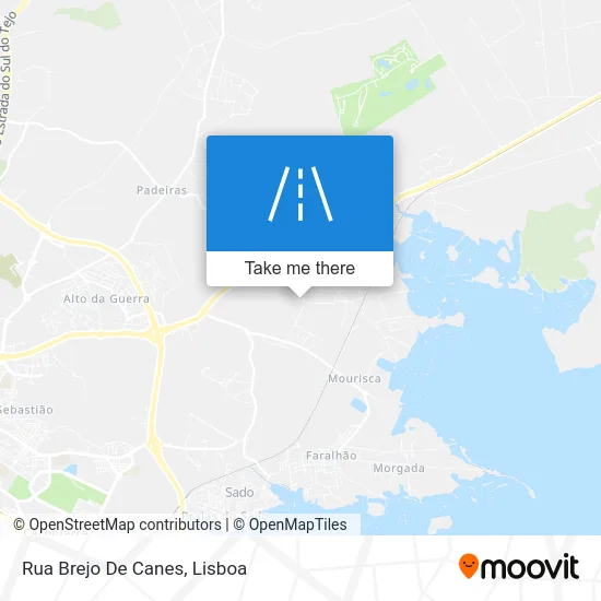 Rua Brejo De Canes map