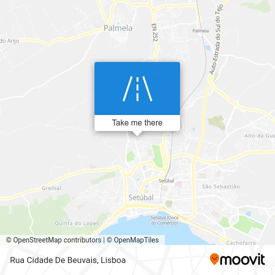 Rua Cidade De Beuvais map