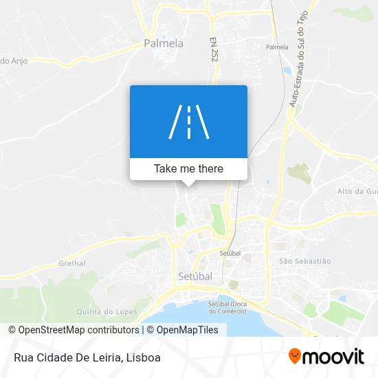 Rua Cidade De Leiria map