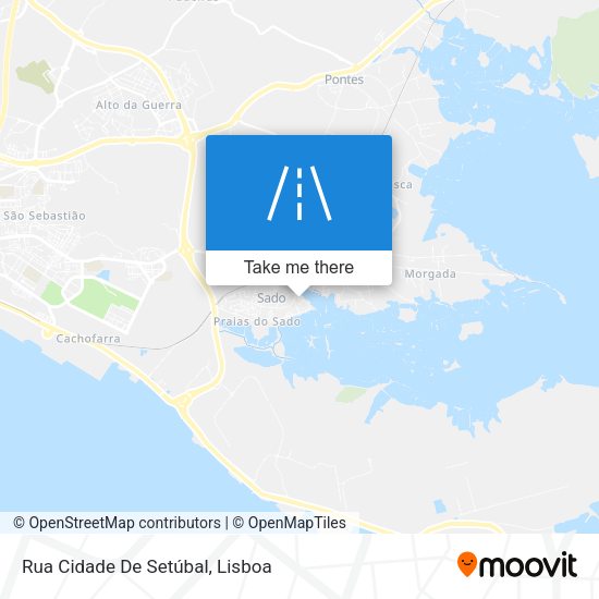 Rua Cidade De Setúbal mapa