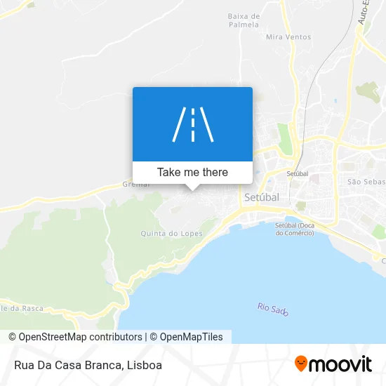 Rua Da Casa Branca map