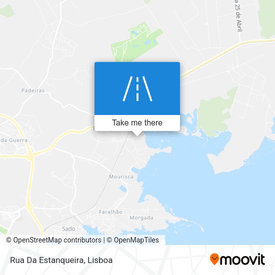 Rua Da Estanqueira mapa