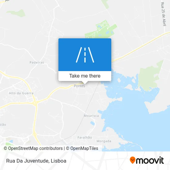 Rua Da Juventude map