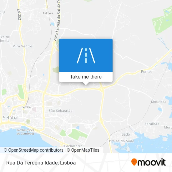 Rua Da Terceira Idade map