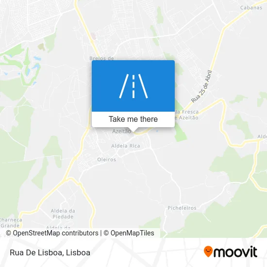 Rua De Lisboa map