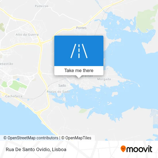 Rua De Santo Ovídio map